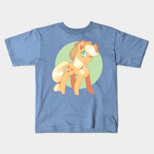 Applejack Wink Kids T-Shirt
